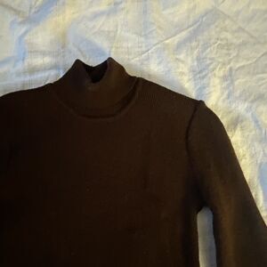 Vintage Brown Turtleneck Sweater - XS - Bought in Iceland, made in Italy